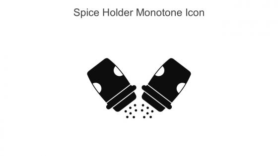 Spice Holder Monotone Icon In Powerpoint Pptx Png And Editable Eps Format