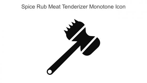 Spice Rub Meat Tenderizer Monotone Icon In Powerpoint Pptx Png And Editable Eps Format
