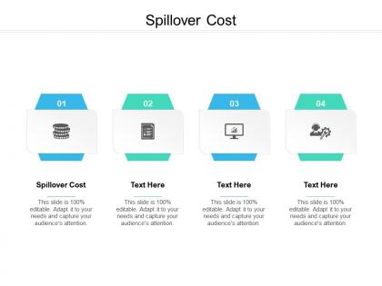 Spillover cost ppt powerpoint presentation show microsoft cpb