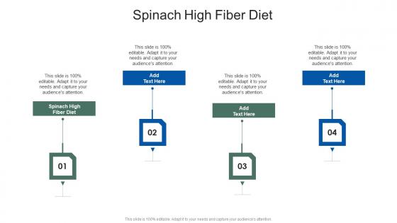Spinach High Fiber Diet In Powerpoint And Google Slides Cpb