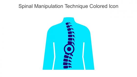 Spinal Manipulation Technique Colored Icon In Powerpoint Pptx Png And Editable Eps Format