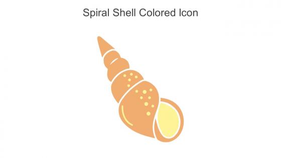 Spiral Shell Colored Icon In Powerpoint Pptx Png And Editable Eps Format