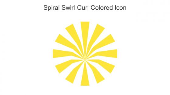 Spiral Swirl Curl Colored Icon In Powerpoint Pptx Png And Editable Eps Format