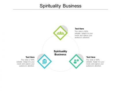 Spirituality business ppt powerpoint presentation show deck cpb