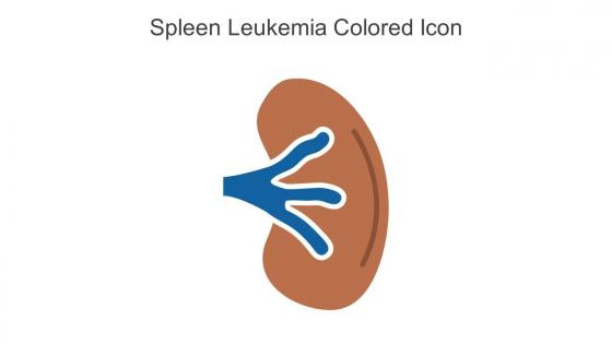 Spleen Leukemia Colored Icon In Powerpoint Pptx Png And Editable Eps Format