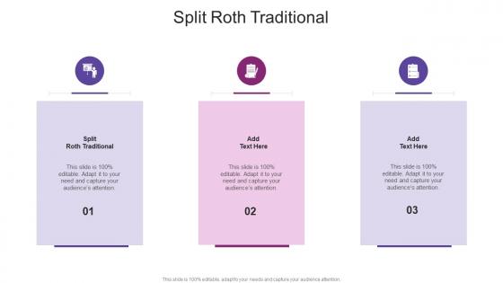Split Roth Traditional In Powerpoint And Google Slides Cpb