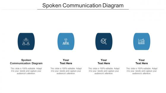 Spoken communication diagram ppt powerpoint presentation styles templates cpb