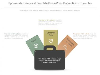 Sponsorship proposal template powerpoint presentation examples