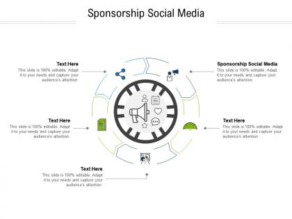 Sponsorship social media ppt powerpoint presentation pictures introduction cpb