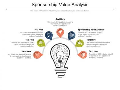 Sponsorship value analysis ppt powerpoint presentation show skills cpb