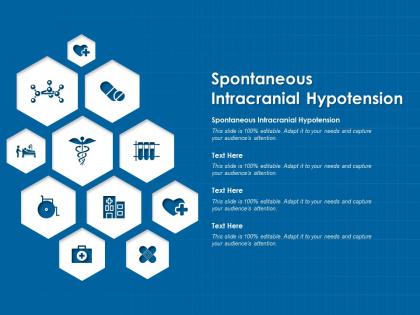 Spontaneous intracranial hypotension ppt powerpoint presentation file layout ideas