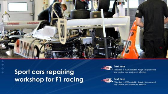 Sport Cars Repairing Workshop For F1 Racing