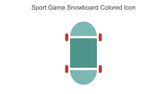 Sport Game Snowboard Colored Icon In Powerpoint Pptx Png And Editable Eps Format