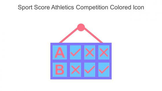 Sport Score Athletics Competition Colored Icon In Powerpoint Pptx Png And Editable Eps Format