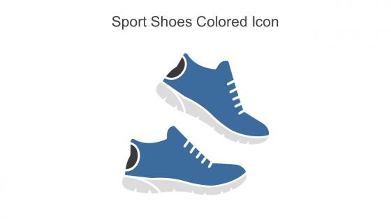 Sport Shoes Colored Icon In Powerpoint Pptx Png And Editable Eps Format