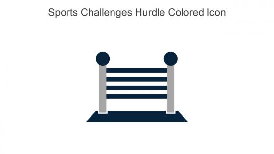 Sports Challenges Hurdle Colored Icon In Powerpoint Pptx Png And Editable Eps Format