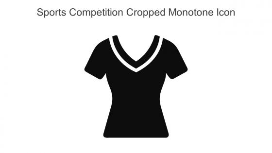 Sports Competition Cropped Monotone Icon In Powerpoint Pptx Png And Editable Eps Format