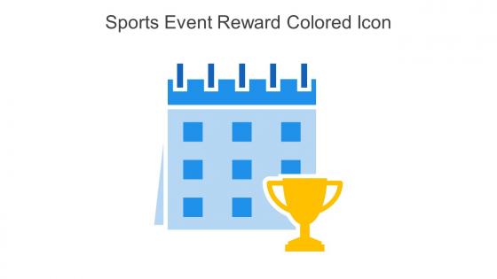 Sports Event Reward Colored Icon In Powerpoint Pptx Png And Editable Eps Format