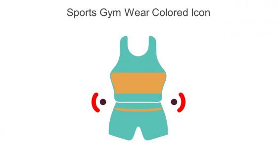 Sports Gym Wear Colored Icon In Powerpoint Pptx Png And Editable Eps Format