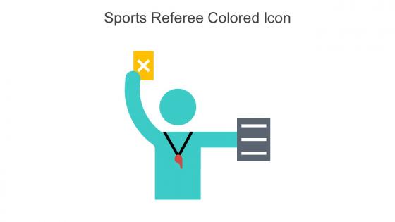 Sports Referee Colored Icon In Powerpoint Pptx Png And Editable Eps Format