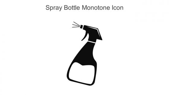 Spray Bottle Monotone Icon In Powerpoint Pptx Png And Editable Eps Format