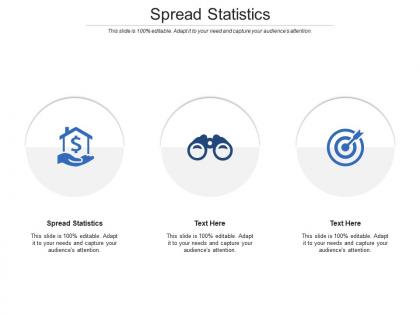 Spread statistics ppt powerpoint presentation ideas slides cpb