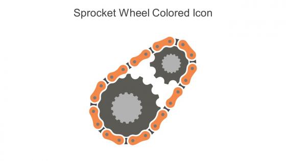 Sprocket Wheel Colored Icon In Powerpoint Pptx Png And Editable Eps Format