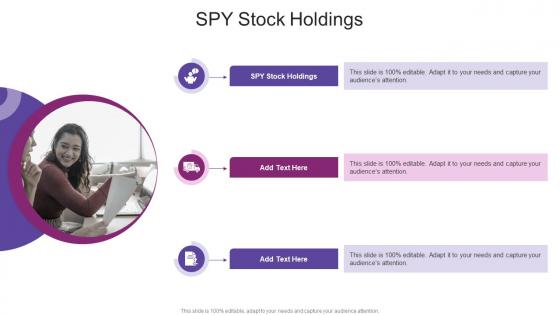 SPY Stock Holdings In Powerpoint And Google Slides Cpb