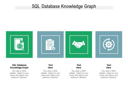 Sql database knowledge graph ppt powerpoint presentation slides demonstration cpb