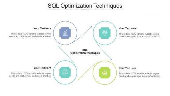 Sql optimization techniques ppt powerpoint presentation infographics example cpb