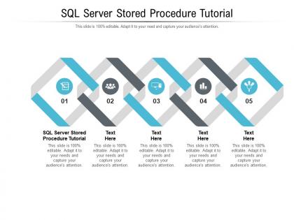 Sql server stored procedure tutorial ppt powerpoint presentation pictures example introduction cpb