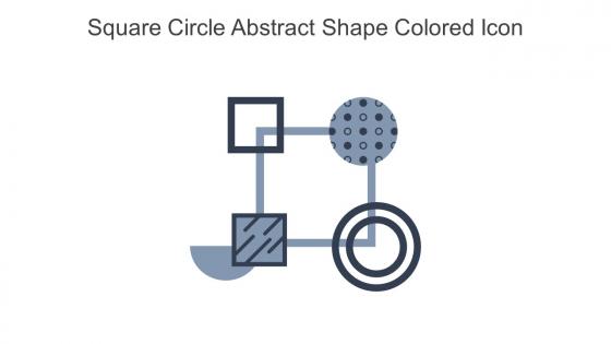 Square Circle Abstract Shape Colored Icon In Powerpoint Pptx Png And Editable Eps Format
