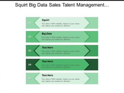 Squirt big data sales talent management growth rate