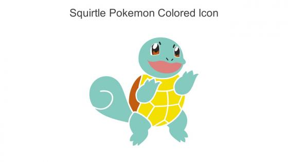 Squirtle Pokemon Colored Icon In Powerpoint Pptx Png And Editable Eps Format