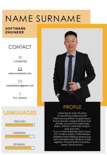 Sample of resume for software engineer