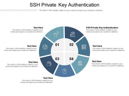 Ssh private key authentication ppt powerpoint presentation file summary cpb