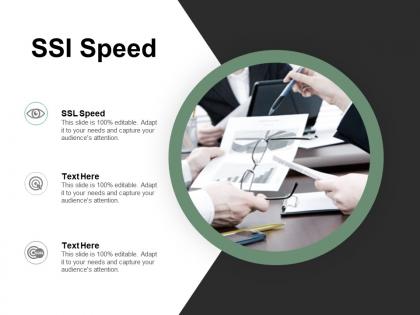 Ssi speed ppt powerpoint presentation icon example cpb