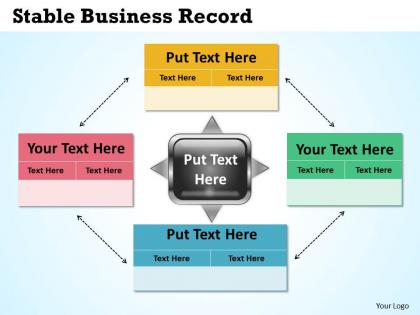Stable business record powerpoint slides presentation diagrams templates