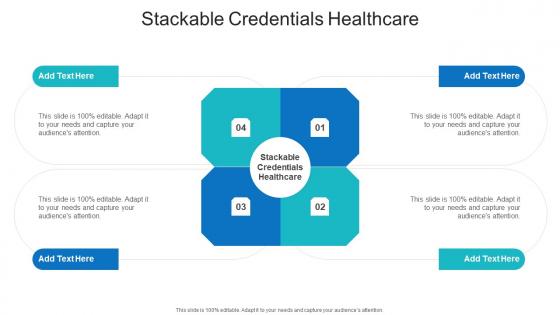 Stackable Credentials Healthcare In Powerpoint And Google Slides Cpb