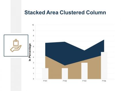 Stacked area clustered column ppt powerpoint presentation model graphics tutorials