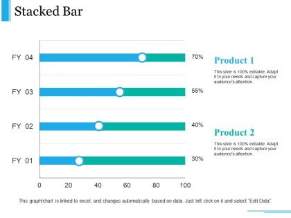 Stacked bar presentation powerpoint example