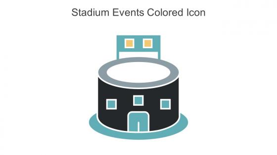 Stadium Events Colored Icon In Powerpoint Pptx Png And Editable Eps Format