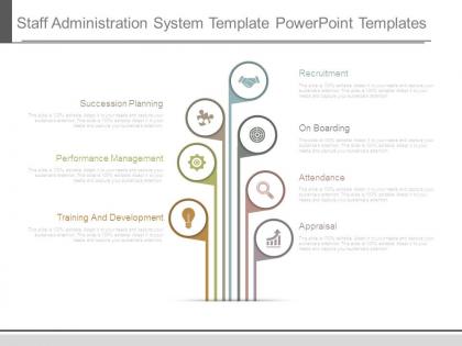 Staff administration system template powerpoint templates