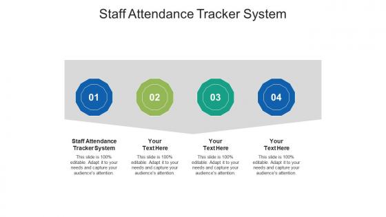 Staff attendance tracker system ppt powerpoint presentation summary designs download cpb
