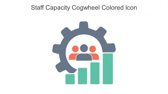 Staff Capacity Cogwheel Colored Icon In Powerpoint Pptx Png And Editable Eps Format