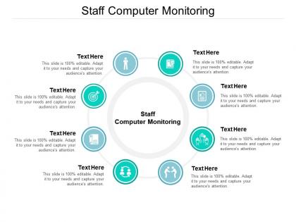 Staff computer monitoring ppt powerpoint presentation file images cpb