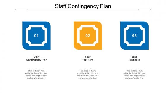 Staff Contingency Plan Ppt Powerpoint Presentation Summary Infographics Cpb