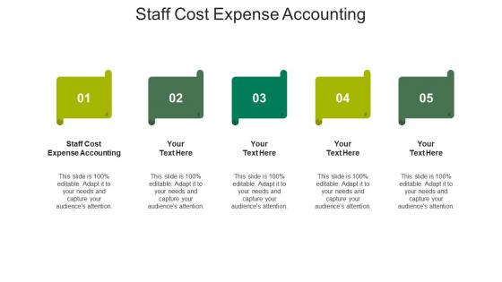 Staff cost expense accounting ppt powerpoint presentation infographics elements cpb