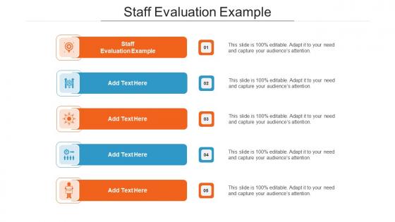 Staff Evaluation Example Ppt Powerpoint Presentation Pictures Display Cpb
