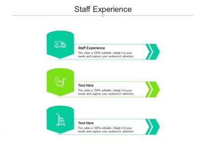 Staff experience ppt powerpoint presentation infographics show cpb